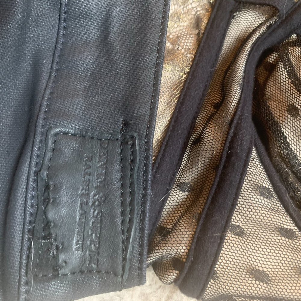 Sz 26 Ralph Lauren Coated Black Denim-NWOT - Picture 4 of 8